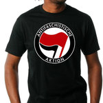 Klæd T-Shirt "Antifascistisk Aktion"